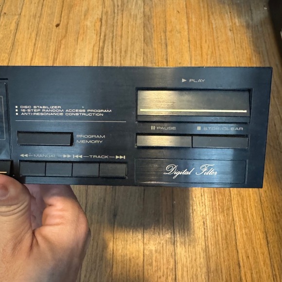 Pioneer PD-4051 Vintage Compact Disc CD Player Black Made in Japan -READ PARTS - Picture 4 of 15